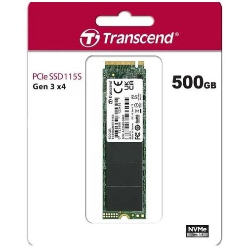 Transcend SSD 500GB M.2 NVMePCIe Gen3... Slike