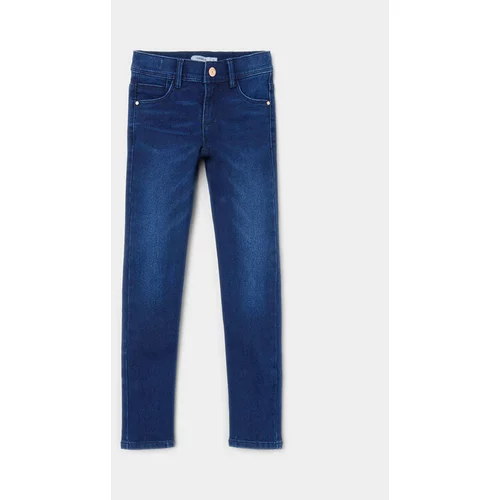 name it Jeans hlače Polly 13210232 Mornarsko modra Skinny Fit