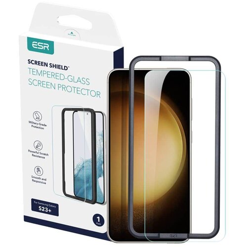  ESR kaljeno staklo zaštita za zaslon za Samsung Galaxy S23+ Clear Cene