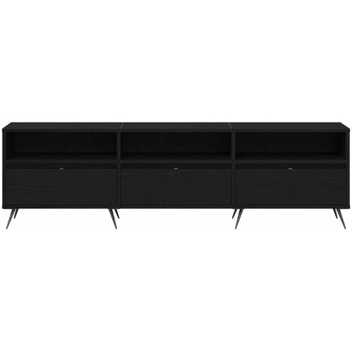  ormar Crni hrast 150 x 30 x 44,5 cm Konstruirano drvo Slike