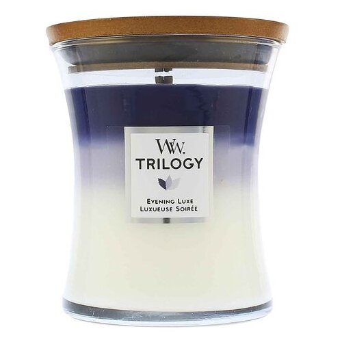 WoodWick Trilogy Evening Luxe mirisna svijeća 275 g Cijene