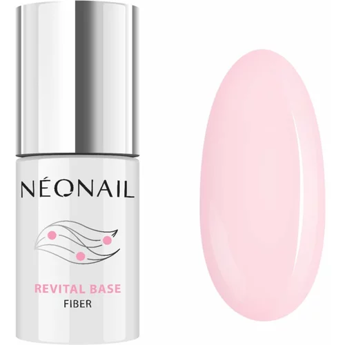 NeoNail Revital Base Fiber bazni gel lak za gelirane i akrilne nokte nijansa Rosy Blush 7,2 ml