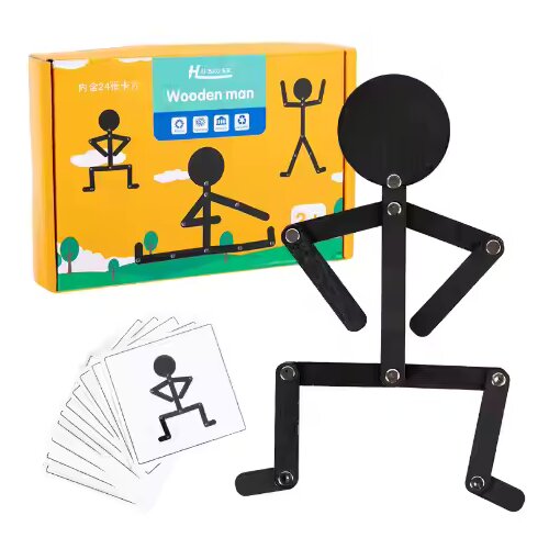  Stick Man, Drvena igra + 24 karte Cene