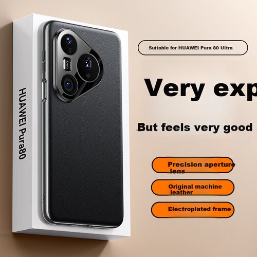  Mofei Maska za mobilni telefon Huawei Pura80Ultra/P80Pro+, Crna Cene