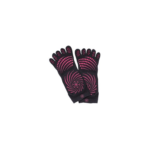 GAIAM Oprijemljive nogavice za jogo (Small/Medium), roza Slike