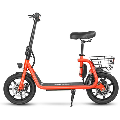 Samebike SM-C02 zložljiv električni skiro s sedežem, 500W 36V 13Ah, 14", rdeč, (21960505) Cene
