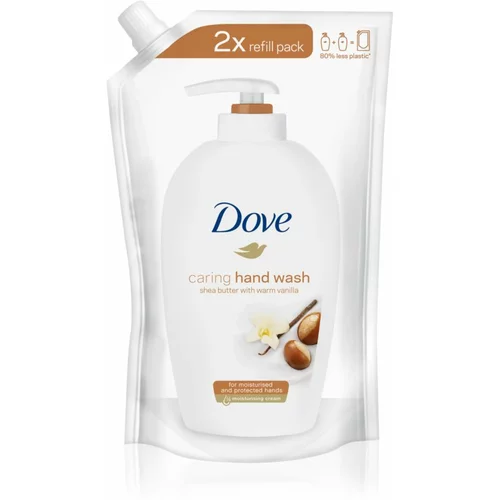 Dove Purely Pampering Shea Butter tekući sapun zamjensko punjenje shea maslac i vanilija 500 ml