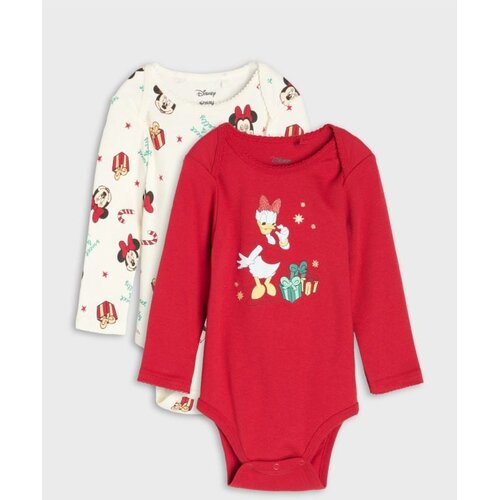 Sinsay Pamučni bodi s božićnim motivom 2 pack Minnie and Daisy Slike