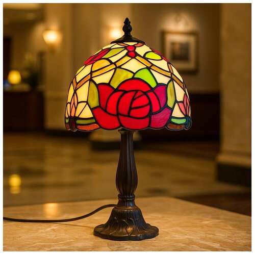  Brilagi - Tiffany vitražna stona lampa GARLAN 1xE14/40W/230V Cene