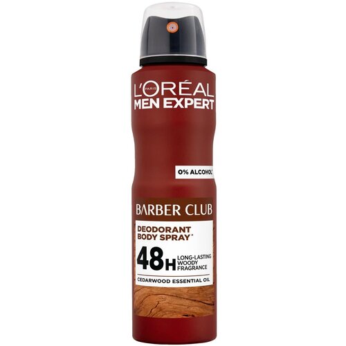 L´Oréal Paris L'Or&eacute;al Paris Men Expert Barber Club dezodorans u spreju 150ml Cene