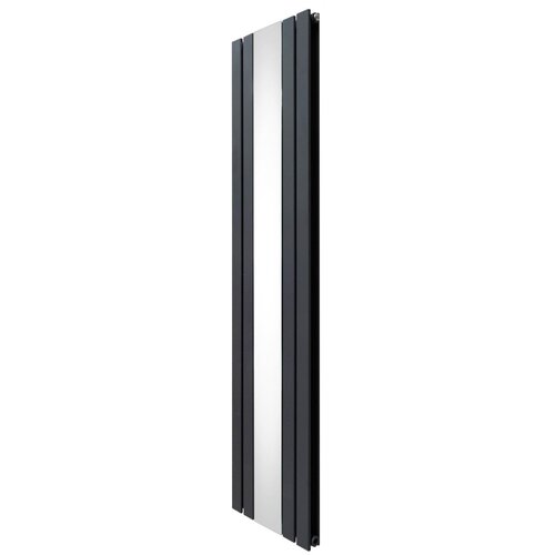 Monster radiator z ravnim ogledalom - 1800 mm x 425 mm - antracitno siva, (21569948) Cene