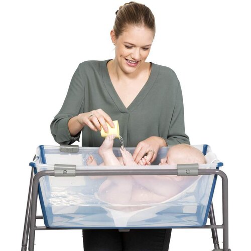 Stokke ležalnik za kopanje Flexi bath white Slike