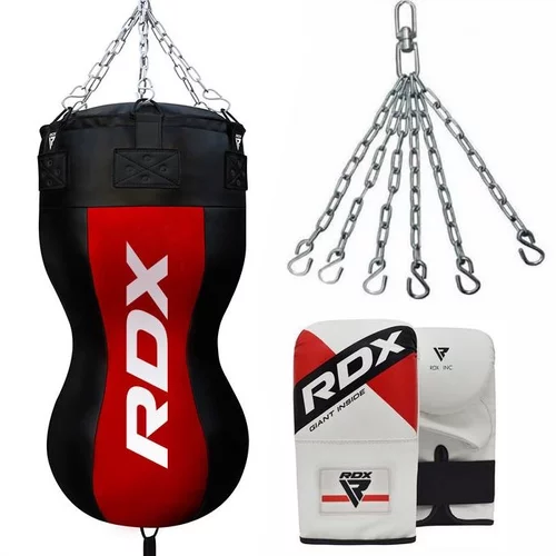 RDX Sports RDX Uppercut vreča za boks v obliki hruške z rokavicami