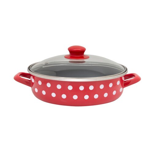 Metalac &amp;Scaron;erpa sa poklopcem 24cm PROFAS 089820 Slike