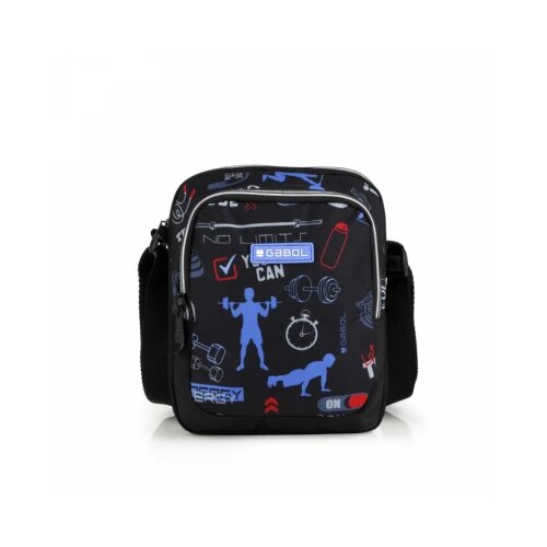 Torbica na rame 16x20x6,5 cm 2l-0,13 kg Training Gabol crna Slike