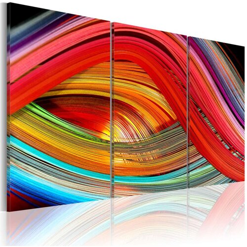  Slika - An abstract rainbow 90x60 Slike