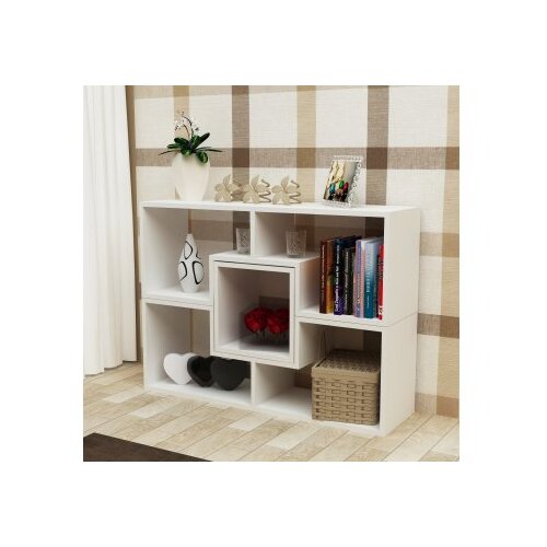 Hanah home beled white polica za knjige Slike