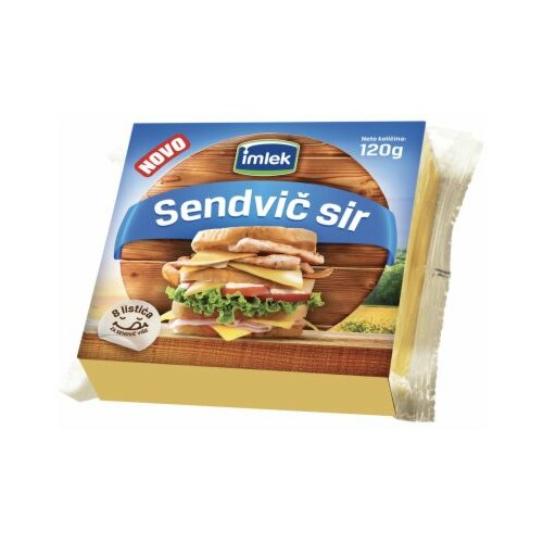 Imlek sendvič sir 120g Slike