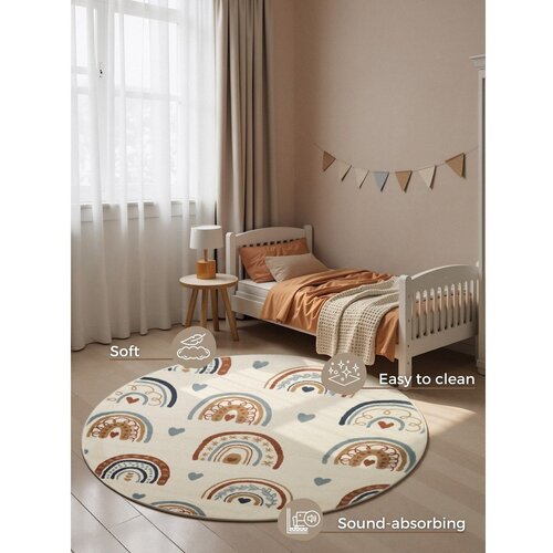 Hanse Home Kremno bela otro&amp;scaron;ka preproga &amp;oslash;160 cm Bowie &amp;ndash; Slike