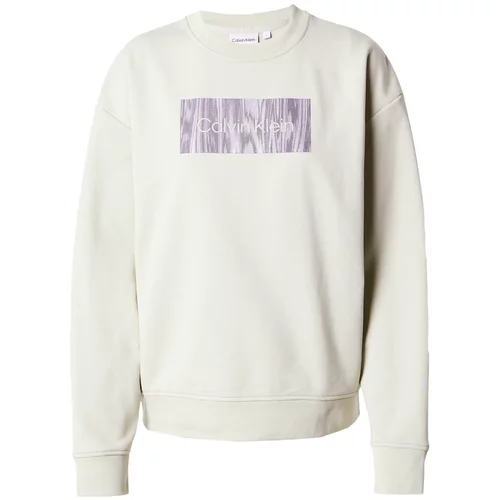 Calvin Klein Majica svetlo siva / majnica / pastelno lila
