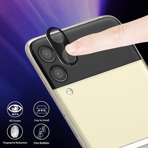 Mocolo - Silk HD PRO staklo za kameru - Samsung Galaxy Z Flip 3 5G - crno Cijene