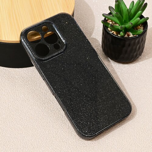 Teracell Torbica Sparkle Dust za iPhone 16 Pro 6.3 crna Slike
