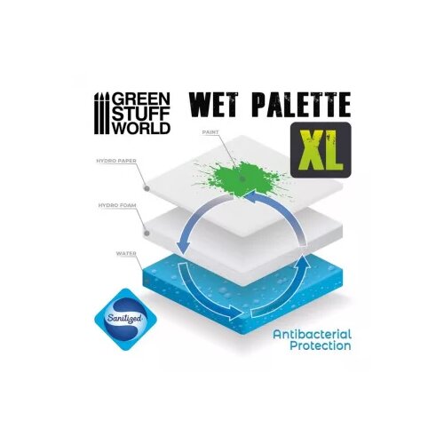 Green Stuff World hydro paper sheet xl - 180x270mm - pack x50 Slike
