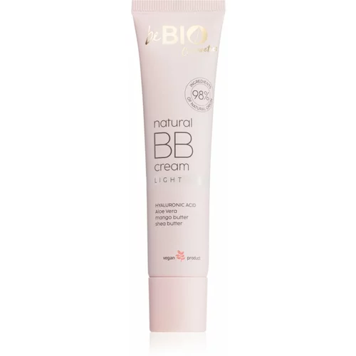 beBIO natural bb cream bb krema odtenek light 30 ml