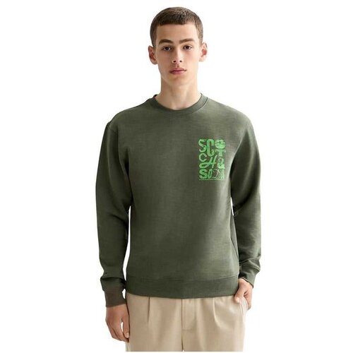 SCOTCH &amp;amp; SODA pamučni dukserica za mu&amp;scaron;karce SS181285-300 Slike
