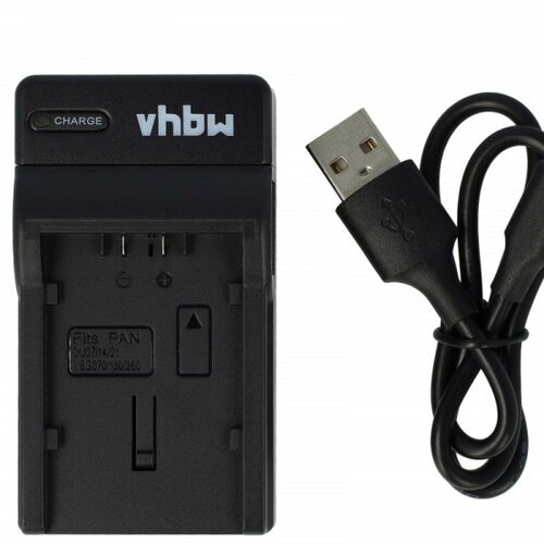 VHBW Punjač za bateriju Panasonic CGA-DU06 / CGA-DU07, MicroUSB Slike
