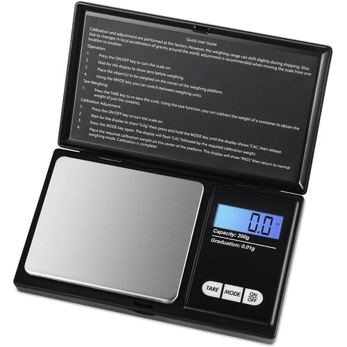 VERKGROUP Digitalna žepna tehtnica 500-0,1g – osvetljena LCD, (20722544) Cene