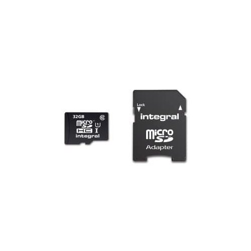 Memorijska kartica Integral Micro SD (INMSDH32G10-40U1) 32GB class 10+adapter Cene