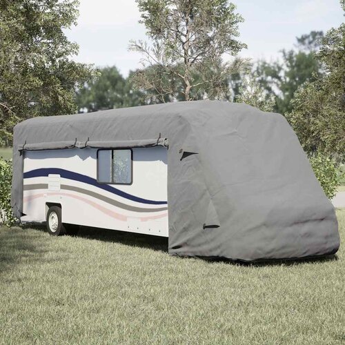 VidaXL Navlake za kamper sive 870x235x275 cm netkana tkanina Slike