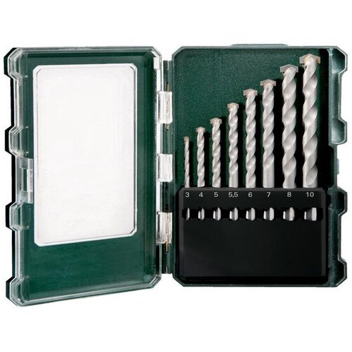 Metabo nabor kamnitih vrtalnikov 8el. 3/4/5/5,5/6/7/8/10 mm, (21106658) Slike