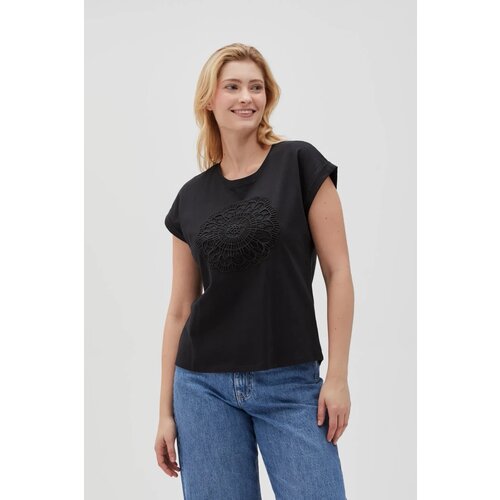 Marisse Women's T-Shirt L-Ts-4644 Black Cene