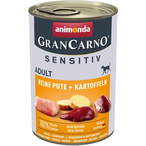 Animonda GranCarno Dog Adult Sensitive Ćuretina i Krompir - 400 g Slike