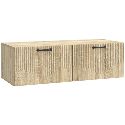 vidaXL TV ormar za zid Hrast sonoma 98 x 41 x 30 cm Konstruirano drvo - Hrast sonoma 98 x 41 cm Cijene