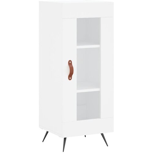 Maison Chic Komoda - Predalnik bela 34,5x34x90 cm inženirski les, (21716531) Cene