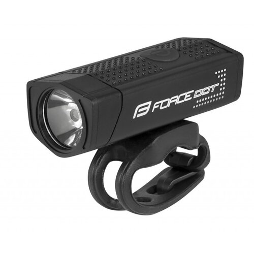 Svetlo PREDNJE FORCE DOT 300LM USB Crno Cene