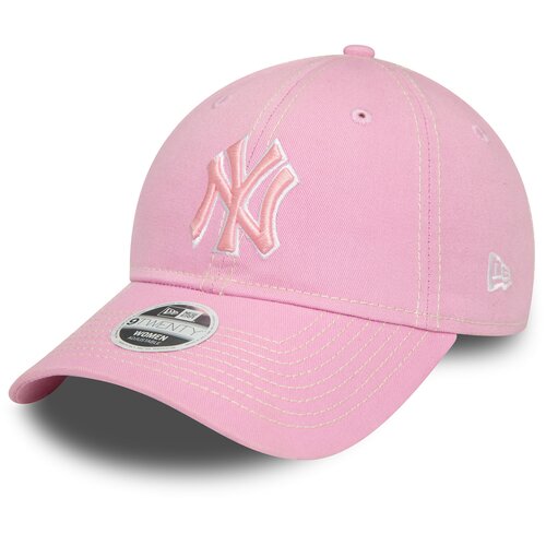 New Era Pamučna kapa sa &amp;scaron;iltom 9Forty New York Yankees boja: ružičasta, s aplikacijom, 60434987 Slike