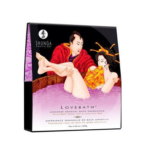 Shunga Kopalna sol Sensual Lotus 650g Cene