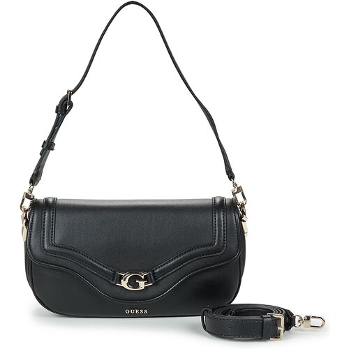 Guess DEA FLAP SHOULDER BAG Crna Cijene
