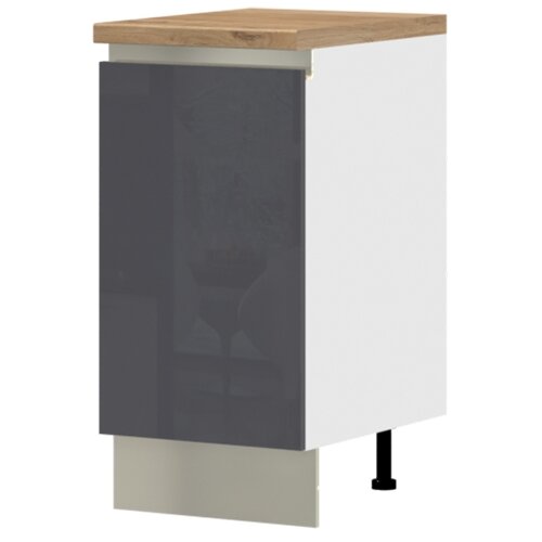 Jela spodnji element R-45-1K/5 za kuhinjo infinity (več barv)-antracit, visoki sijaj Slike