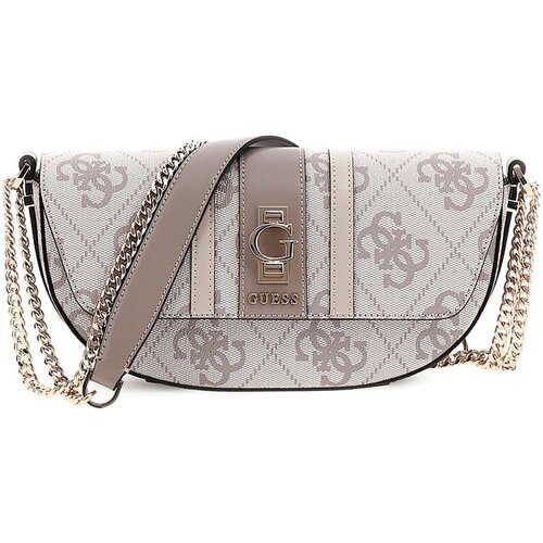Guess Torbice za na ramo Erenia Convertible Xbody Flap Bela Slike