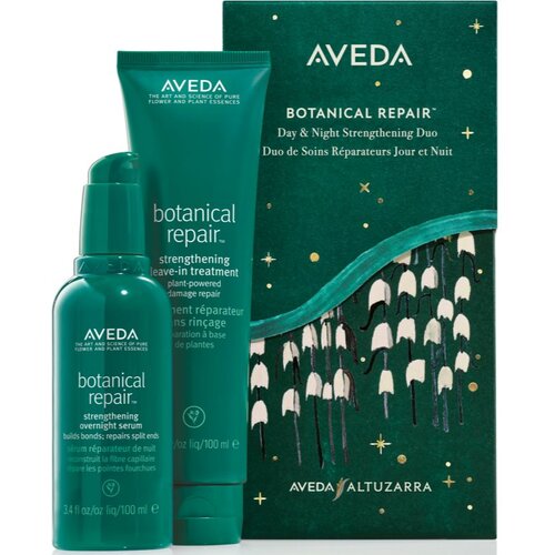 Aveda Holiday Botanical Repair&amp;trade; Day &amp;amp; Night Strengthening Treatments poklon set (za jačanje kose) Slike