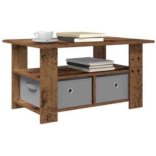  Stolić za kavu Staro drvo 77 x 55 x 42 cm Konstruirano drvo Slike