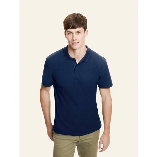 Fruit Of The Loom Navy blue Men&amp;#039;s Polo Shirt Original Polo Friut of the Loom Slike