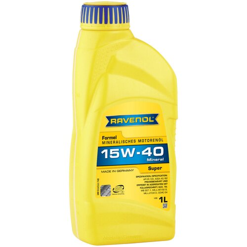 RAVENOL Motorno ulje Formel Super 15W-40 SF-CD, 1 l Cene
