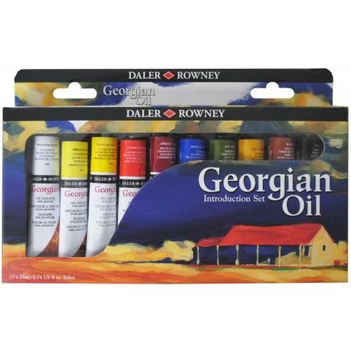 Daler Rowny Set oljnih barv Georgian 10x22 ml, (20615189)