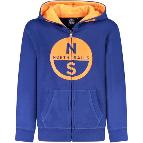North Sails KIDS&amp;amp;#39; ZIP-UP SWEATSHIRT BLUE Slike